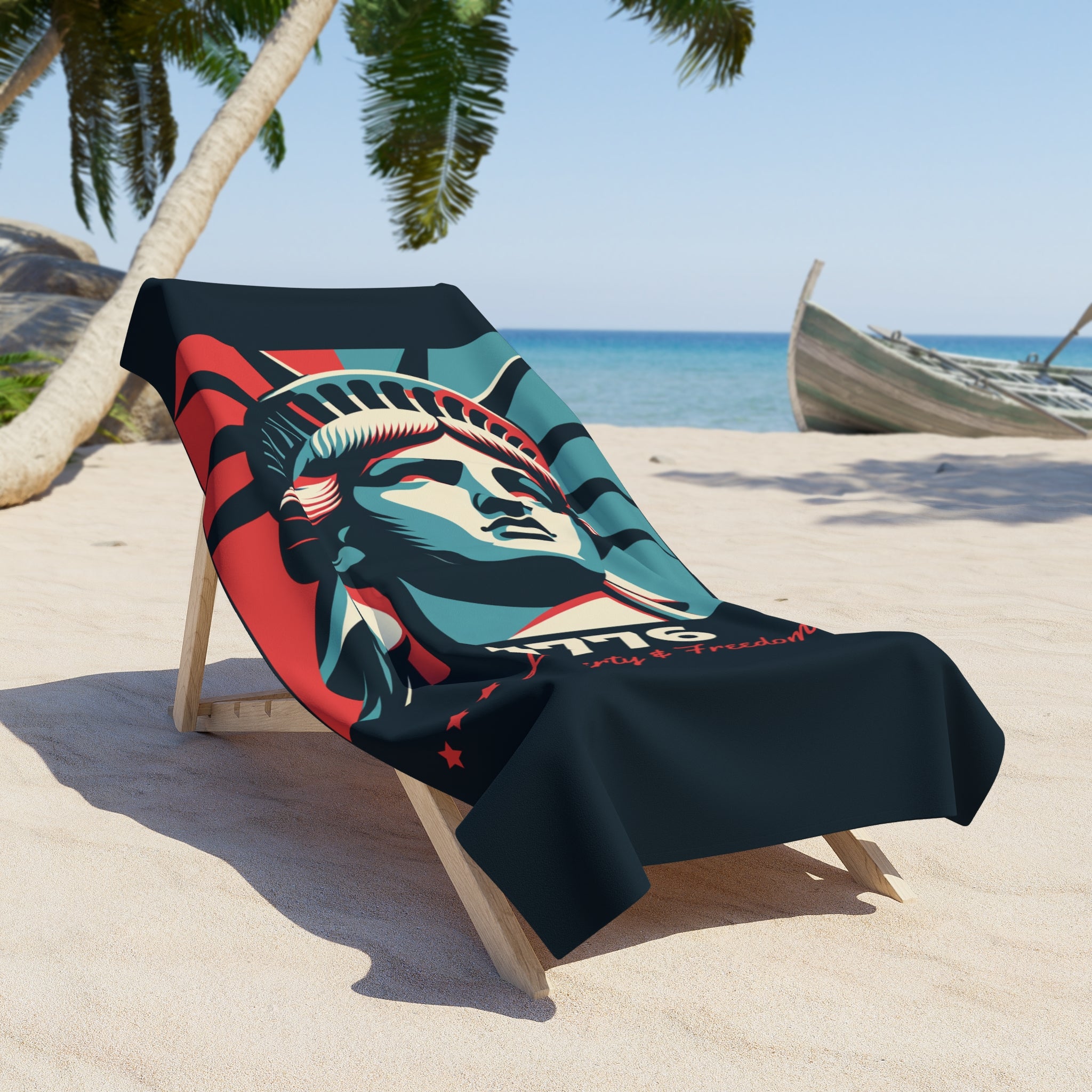 Liberty & Freedom Beach Towel