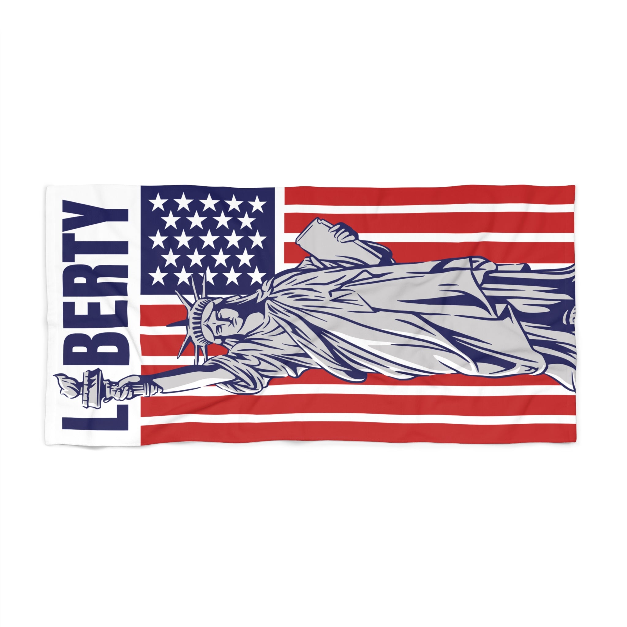 Liberty Flag - Beach Towel
