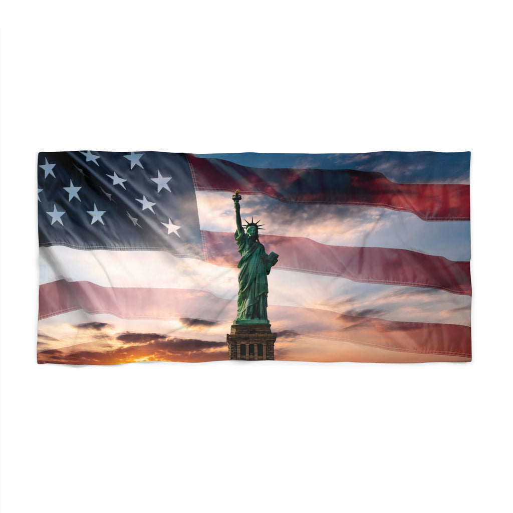 Beacon of Liberty Beach Towel